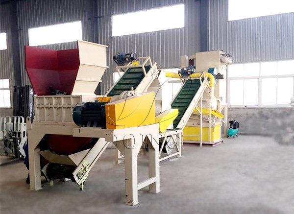 radiator separation recycling machine