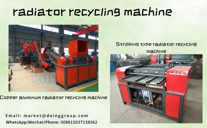 radiator separator machine